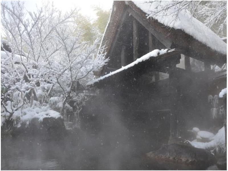 Ryokan Okunoyu Minamioguni Exteriör bild