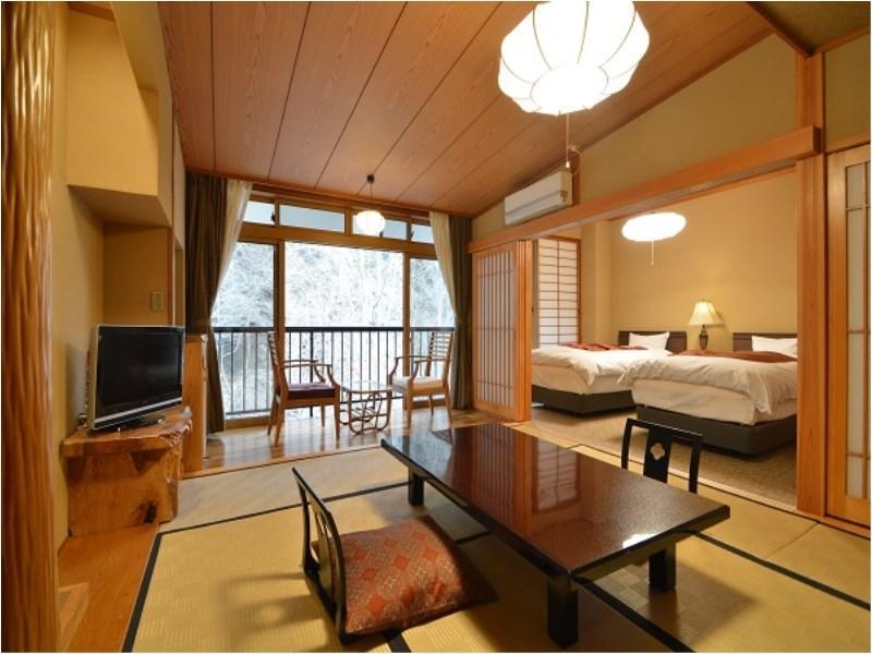 Ryokan Okunoyu Minamioguni Exteriör bild
